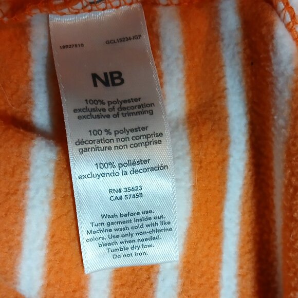 Just One You by Carter's Newborn NB Infant Baby Pumpkin Halloween Onesie Footies - Picture 2 of 7